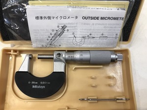 期間限定セール ミツトヨ ミツトヨ マイクロメーター M325-25AA