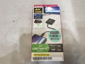 期間限定セール 【未使用】 エレコム ELECOM USB Type-Cコネクター Type-CHDMI ブラック MPA-CHDMIPD015B