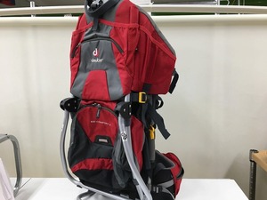 ドイター Deuter 【並品】Deuter キッズコンフォート2 バックパック レッド KIDS COMFORT2