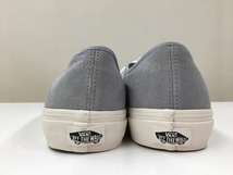 【未使用】 バンズ VANS 【未使用品】VANS オーセンティックレザー サイズ27.5cm グレー VN-0W4NDO6_画像5