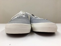 【未使用】 バンズ VANS 【未使用品】VANS オーセンティックレザー サイズ27.5cm グレー VN-0W4NDO6_画像4