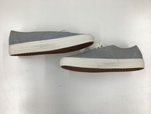 【未使用】 バンズ VANS 【未使用品】VANS オーセンティックレザー サイズ27.5cm グレー VN-0W4NDO6_画像6