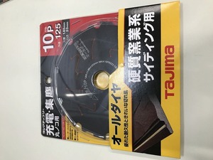 【未使用】 タジマ Tajima チップソー 窯業用オールダイヤ 125-10P