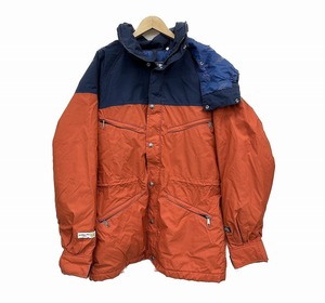 ザノースフェイス THE NORTH FACE SKI PATROL 80S ジャケット 表記サイズ:M オレンジ×ネイビー