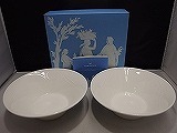 ウェッジウッド WEDGWOOD ネイチャー シリアルボール18cmペアセット