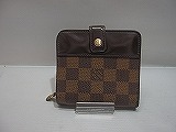 ルイ・ヴィトン LOUIS VUITTON ダミエ コンパクトジップ コンパクト財布 N61668 ダミエ