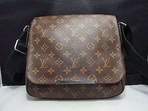 ルイヴィトン LOUIS VUITTON M40935 モノグラム・マカサー ディストリクト PM ショルダーバッグ