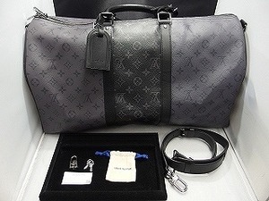 ルイヴィトン LOUIS VUITTON M45392 キーポルバンドリエール50 モノグラムエクリプス リバース