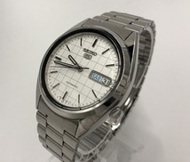 セイコー SEIKO 腕時計 自動巻き式 シルバー 文字盤/ホワイト系 7S26-3040_画像2
