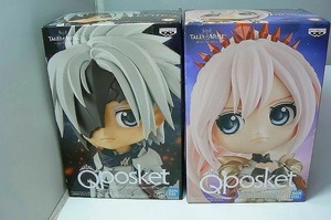 【未使用】BANPRESTO Qposket Tales of ARISE アルフェン シオン 2個セット テイルズオブアライズ フィギュア