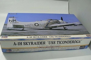 【未使用】 ハセガワ Hasegawa A-1H スカイレイダー USS タイコンデロ 2機セット 戦闘機 プラモデル