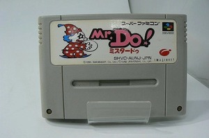 スーパーファミコン Mr. Do ! アクションゲーム 箱説なし SHVC-AUNJ-JPN