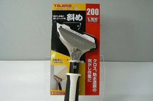 【未使用】 タジマ Tajima パーフェクト スクレーパー はがし 斜め L型刃 クロス 防水塗装 ※刃は付属していません