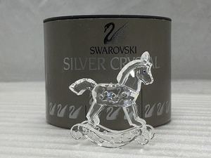 スワロフスキー SWAROVSKI Rocking Horse ロッキングホース クリスタル 馬 置物