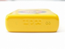 期間限定セール ジッポー ZIPPO オイルライター 阪神タイガース 2003 イエロー_画像3