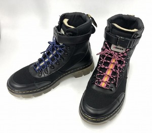 ドクターマーチン Dr.Martens 【atmos】ハイカットブーツ atmos COMBS TECH atmos BLK SMOOTH 28.0cm ブラック系