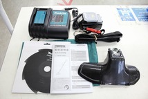 マキタ makita 充電式芝刈り機[バッテリー付属] 軽量・パワフル/ループ型ハンドル MUR194D_画像8