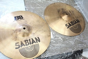 ハイハットシンバル SABIAN B8 14”/36cm Hi-Hats