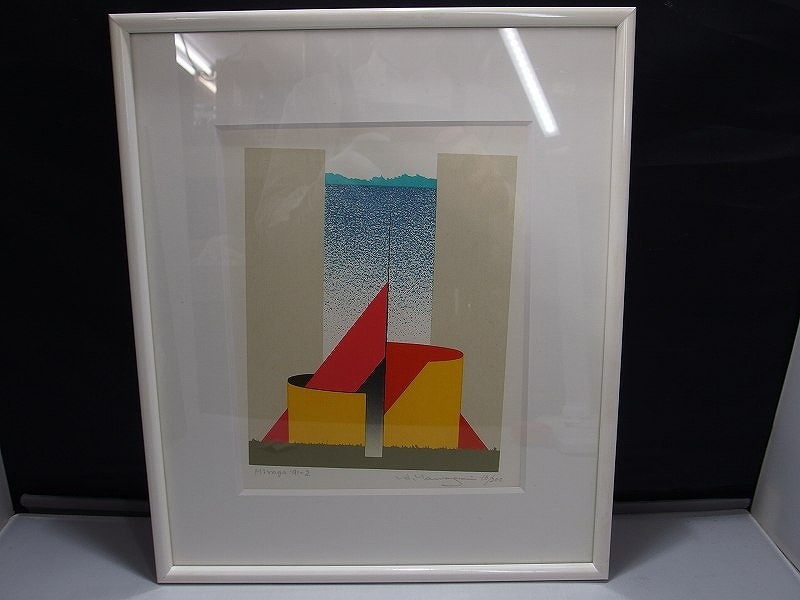 हिरोइची यामागुची मिराजⅡ सिल्कस्क्रीन 16/200 आर्टवर्क आर्ट प्रिंट पेंटिंग, कलाकृति, छपाई, सिल्क स्क्रीन