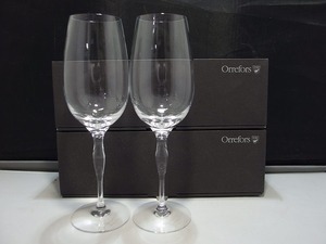 Orrefors Orrefors Balans ホワイトワイングラス 2客セット ペア 食器 キッチン用品 6292216