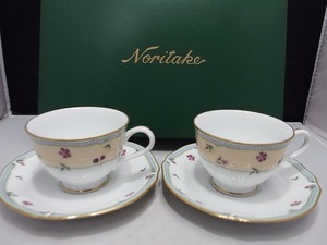 ノリタケ Noritake 花柄 カップ＆ソーサー