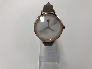 【AURIOL】腕時計 クォーツ式 ピンクゴールド系・文字盤/ホワイト系 2-LD5169-5