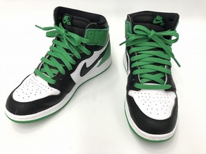 ナイキ NIKE AIR ジョーダン 1 レトロ ハイ OG ハイカットスニーカー ブラック系・グリーン系 FD1437-031