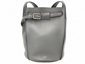 セリーヌ CELINE ショルダーバッグ バケット ロングストラップ グレー系 189343A4T.09GM