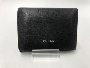 フルラ FURLA 三つ折り財布 黒