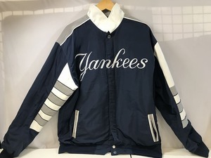 ジェニュイン マーチャンダイズ Genuine Merchandise 【並品】YANKEES リバーシブルブルゾン２XL