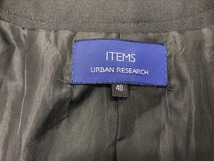 アーバンリサーチ URBAN RESEARCH レディース アウター 上着 ノーカラーコート 春秋 深緑 WH76-17Y025_画像8