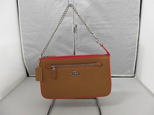 期間限定セール コーチ COACH チェーンハンドバッグ 茶色 ブラウン 66142