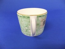 期間限定セール ウェッジウッド WEDGWOOD 豪華1998年限定カップ&ソーサー自由の女神ミレニアム19世紀 ティー グリーン緑_画像5