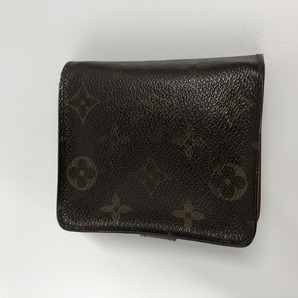 期間限定セール ルイヴィトン LOUIS VUITTON コンパクトジップ モノグラム・茶 M61667の画像2