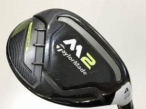 テーラーメイド TaylorMade 【並品】右用ユーティリティ４ ロフト角22 M2　2017　USA仕様