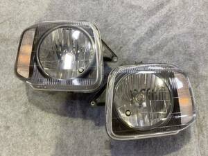  Suzuki Jimny JB23 left right head light set head light clear has painted 