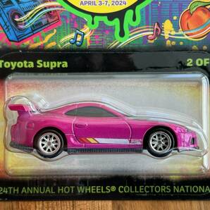 HOT WHEELS 24TH ANNUAL COLLECTORS NATIONALS 2 OF 3 TOYOTA SUPRA 01602/06200の画像4