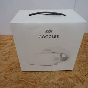 160-B④367 DJI Goggles HMD ドローン用 VRゴーグル GGL ヘッドマウントディスプレイの画像1