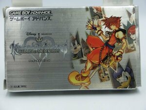 【中古現状品】 キングダムハーツ チェイン・オブ・メモリーズ ゲームボーイアドバンス 箱あり 取説あり ZA1A-CP-4MA462