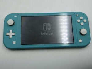 【中古現状品】Nintendo Swichi ニンテンドースイッチ Lite 本体 ターコイズ 動作確認/初期化済み ZA1B-T60-4MA494