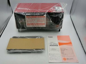 【中古現状品】 未使用 TWINBIRD ツインバード オーブントースター TS-4034 R レッド 赤 トースター キッチン 家電 1FA3-T100-4MA536