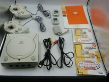 【中古現状品・通電確認済】 Dreamcast ドリームキャスト 本体 HKT-3000 コントローラー DC SEGA セガ ZA3B-T100-4MA639_画像9