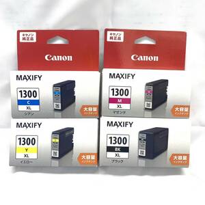 ☆新品・未開封！Canon/キャノン MAXIFY インクタンク大容量 PGI-1300XL！×４個セット！(NNW-080）「60サイズ」☆