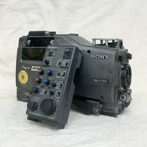 ☆SONY/ソニー Digital BETACAM！業務用ビデオカメラ！DVW-700+コントロールユニット！RM-P9！(CC00326)「120サイズ」☆