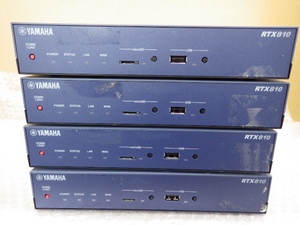 ☆4台セット・初期化済み！ヤマハ/YAMAHA RTX810！(#Y-693)「80サイズ」☆