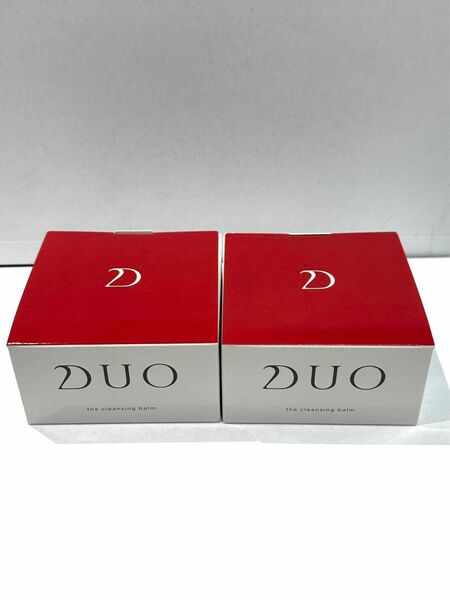 【2個セット】DUO デュオ ザ クレンジングバーム 赤箱 90g 保湿 乾燥対策 エイジングケア 角栓