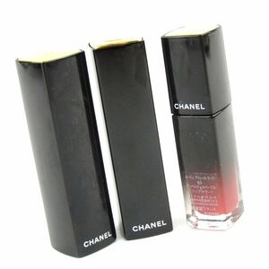  Chanel lipstick 3 point set rouge Allure other together cosme PO lady's CHANEL