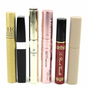  Chanel / elegance other mascara inimitabruek -stroke Lem other 6 point set together large amount cosme PO lady's CHANELetc.