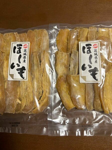 無添加　茨城県産干し芋 300g x2袋　訳ありサイズ不揃い品のため