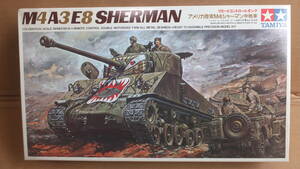 ★超格安！！タミヤ 1/35 リモートコントロールタンク アメリカ陸軍M４シャーマン中戦車 未組立て品★